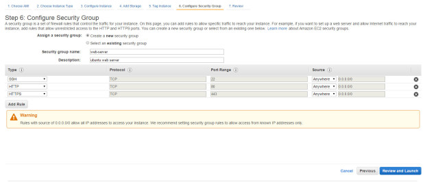 aws create new instance 5