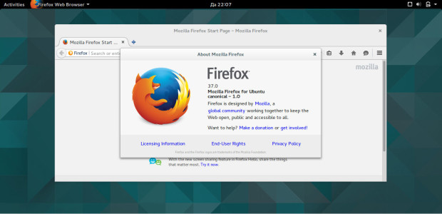 firefox 37 on ubuntu gnome 15.04