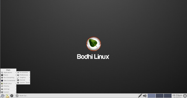 bodhi linux screenshot 4