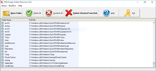 fms empty folder remover full version