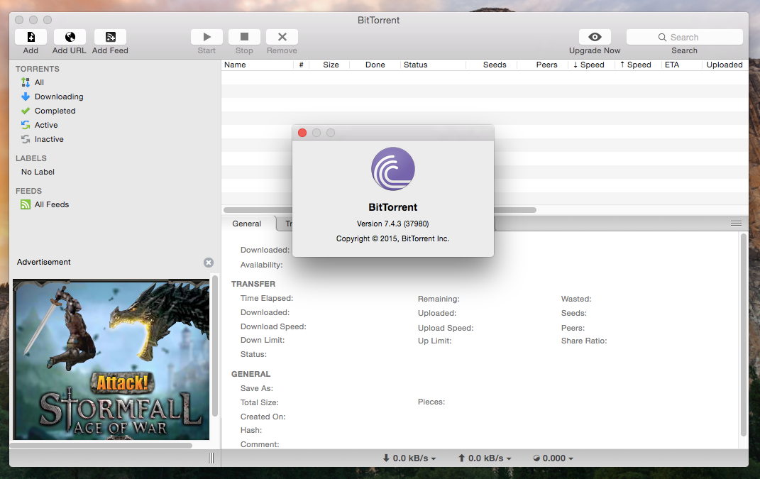 slow upload speed utorrent macbook